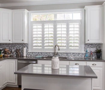 Stylish Design Shutters in New York City kitchen