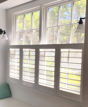 Polywood cafe shutters New York Polywood cafe shutters