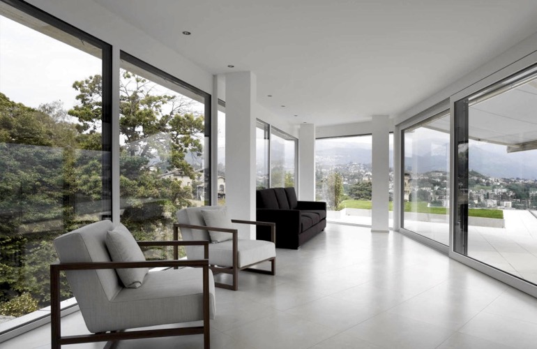 Window Film For A Contemporary Room In New York Window film in a contemporary home