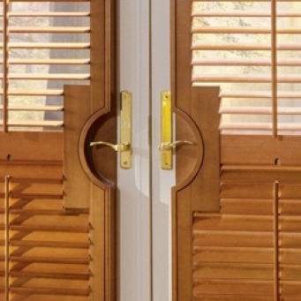 New York french door handle cutout